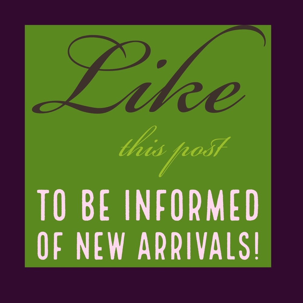❤️ LIKE ❤️ this post for new arrivals notice!